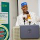 Dr. Usman Gambo Abdullahi, Director, Information Technology Infrastructure Solutions Department, NITDA, and representative of the DG, giving his address at the closing event of the programme.