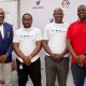 Chief Information Officer, Wema Bank, Mr Adeoluwa Akomolafe; Vincent Ezeora - Head, Marketing and Sales HealthConnect 247, Mr. Vincent Ezeora; Dr Folarin Olasogba - Chief Medical Officer, HealthConnect 247 , Dr. Folarin Olasogba; and Mr Olusegun Adeniyi - The Chief Digital Officer, Wema Bank, Mr. Olusegun Adeniyi, at the launch of the Health Connect 24/7 X ALAT partnership in Lagos