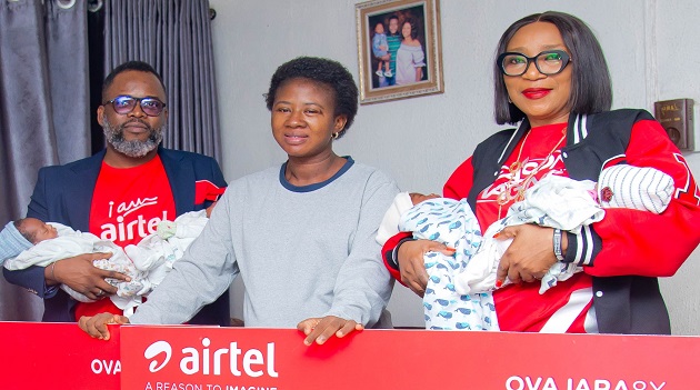 Airtel Celebrates Meaningful CSR, Presents Cheques to Infant Quadruplets –  Nigerian CommunicationWeek