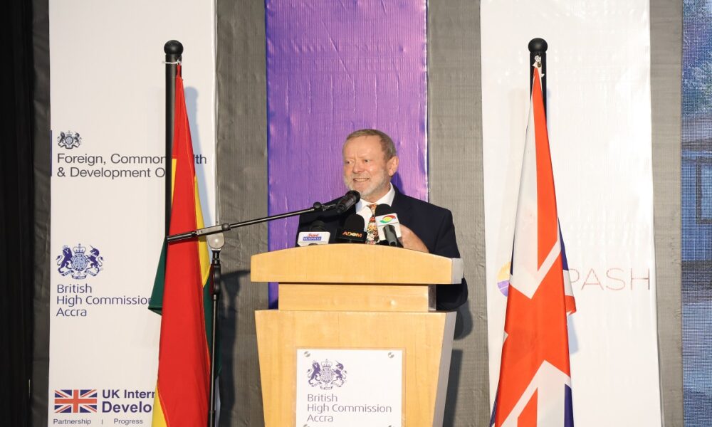 UK Minister for Africa, Lord Collins - today in Accra