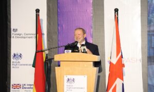 UK Minister for Africa, Lord Collins - today in Accra